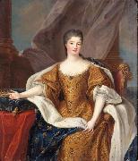 unknow artist Portrait Marie Anne de Bourbon as Princess of Conti oil painting on canvas